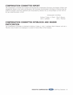 Compensation Committee Report