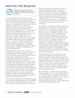 Board's Role in Risk Management