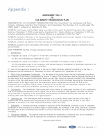 Appendix I. Tax Benefit Preservation Plan