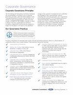 Corporate Governance Principles