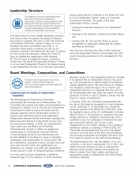 Leadership Structure