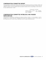 Compensation Committee Report