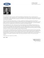 Letter to Shareholders