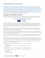 Proposal 5. Shareholder Proposal